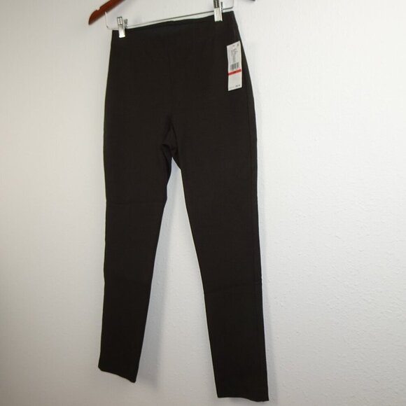 Karen Kane Pull On Pants Women's Size XS Brown Stretch Skinny Fit Made USA - Picture 3 of 10